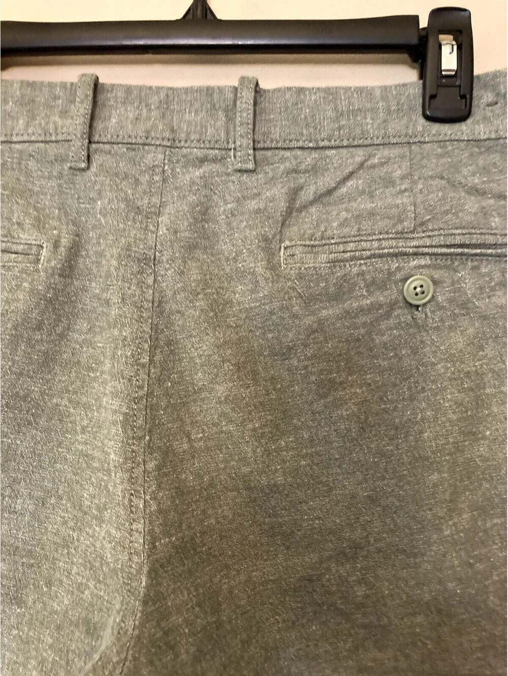 Vintage Tan Beige Trousers Pants - size L